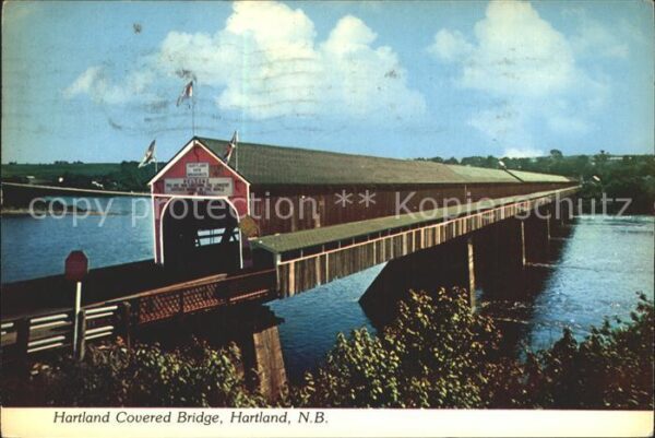 New Brunswick Nouveau Brunswick Hartland Covered Bridge