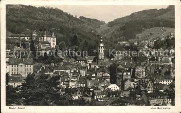 Foto Kellner Rolf Nr. 540 Baden-Baden