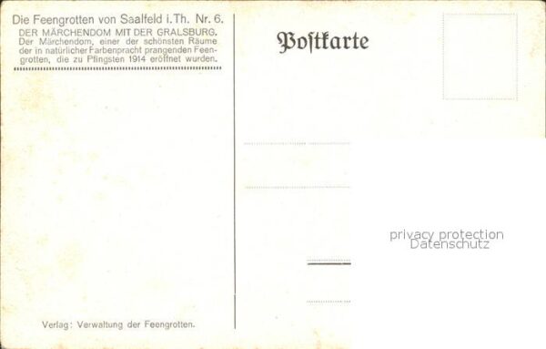 Hoehlen Caves Grottes Feengrotten Saalfeld Märchendom Gralsbu – Bild 2