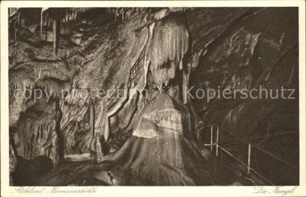 Hoehlen Caves Grottes Rübeland Hermannshöhle Kanzel