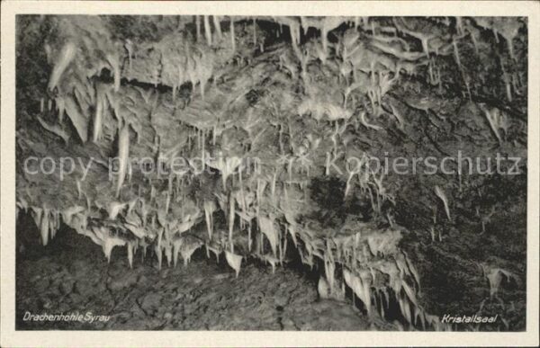 Hoehlen Caves Grottes Drachenhöhle Syrau Kristallsaal
