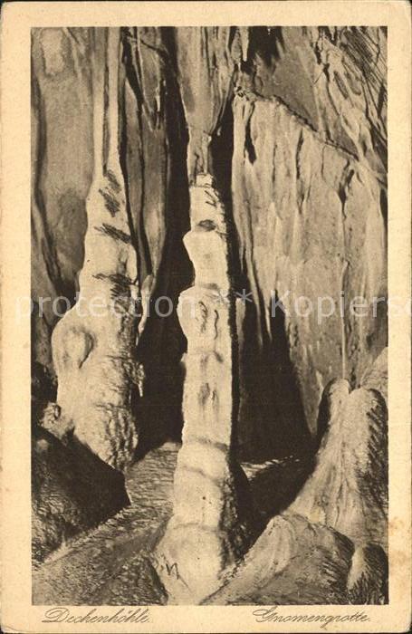 Hoehlen Caves Grottes Dechenhöhle Gnomengrotte