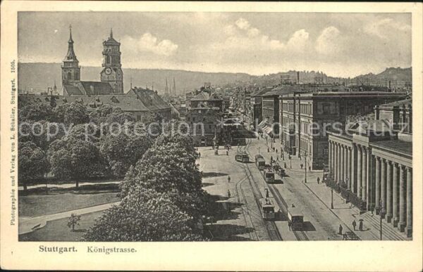 Strassenbahn Stuttgart Königstrasse