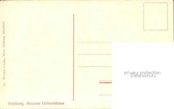 Mozart Wolfgang Amadeus Geburtshaus Salzburg – Bild 2