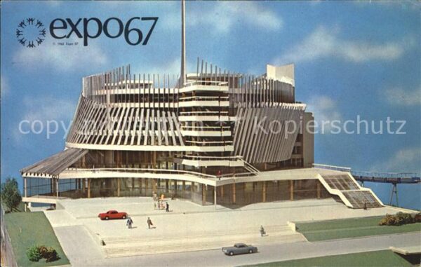 Expositions Expo67 Montreal Canada Pavillon de la F