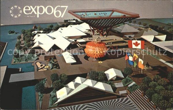 Expositions Expo67 Montreal Canada Pavillon du Cana
