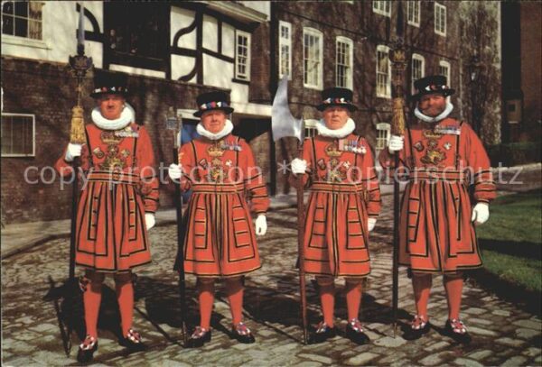 Leibgarde Wache Yeoman Warders Tower of London