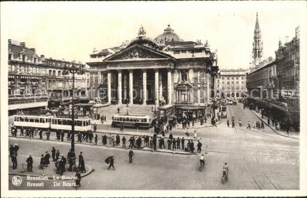 Strassenbahn Bruxelles Bourse