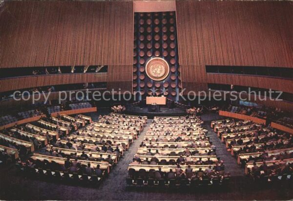 Politik United Nations Central Assembly Hall Ne