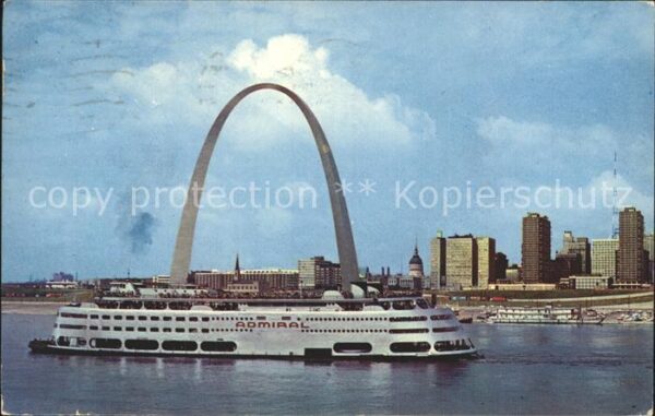 Faehre Ferry Bac Traghetto-- S.S. Admiral Saint Louis Eero Saarinen