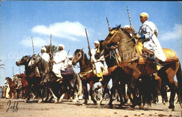 Scenes et Types Nr. 492 Algerie Fantasia