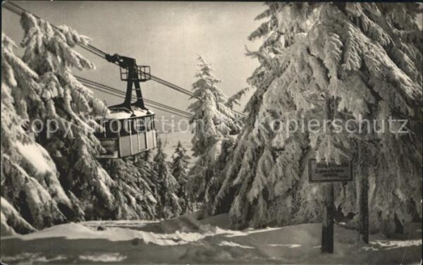 Seilbahn Oberwiesenthal Erzgebirge