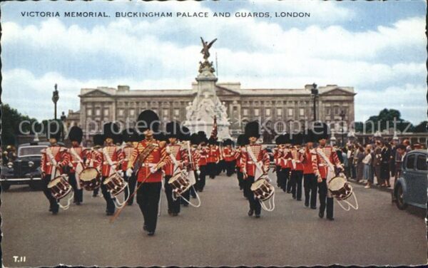 Leibgarde Wache Victoria Memorial Buckingham Palace Lon
