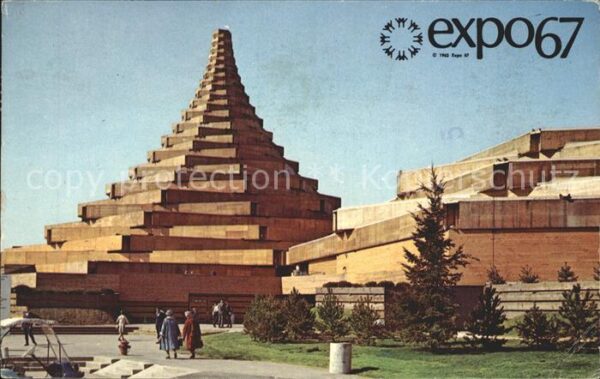 Expositions Expo67 Pavillons Homme dans la Cite Hom