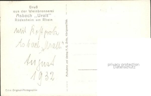 Foto Zeitz F.G. Nr. 1187 Rhein- und Nahetal – Bild 2