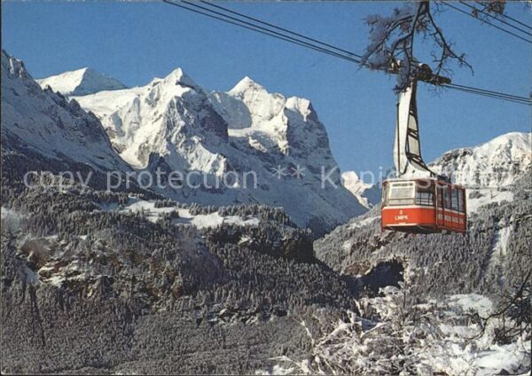 Seilbahn Hasliberg Reuti Wetterhorngruppe
