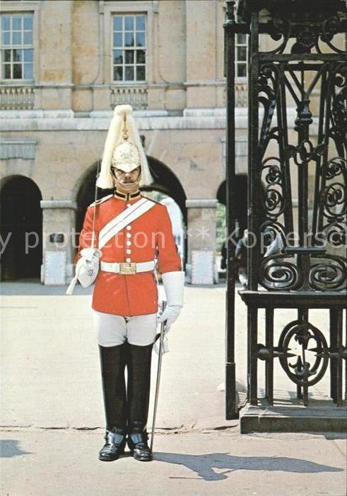 Leibgarde Wache Sentry Horse Guards Whitehall London