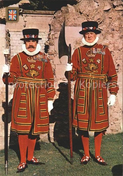 Leibgarde Wache London Beefeaters Tower of London