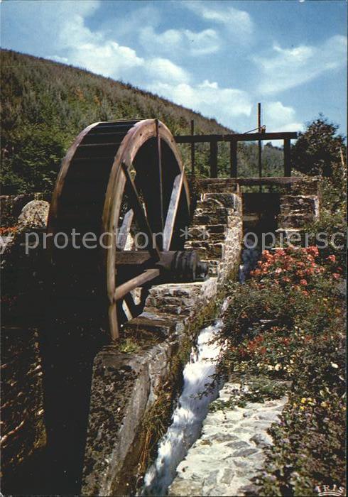 Wassermuehle Ardennes Belges Moulin a eau