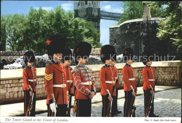 Leibgarde Wache Tower Guard Tower of London