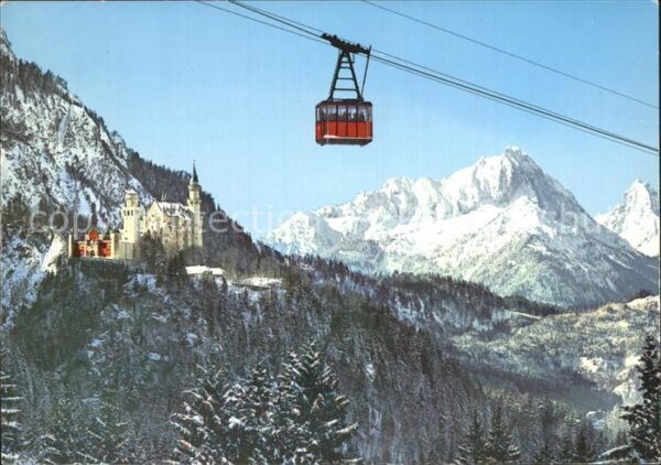 Seilbahn Tegelberg Schwangau Füssen Schloss Neus