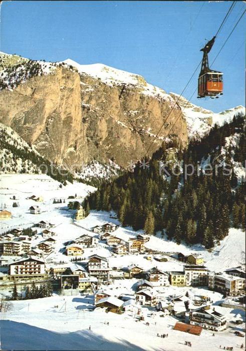 Seilbahn Selva Val Gardena Wolkenstein Grödental