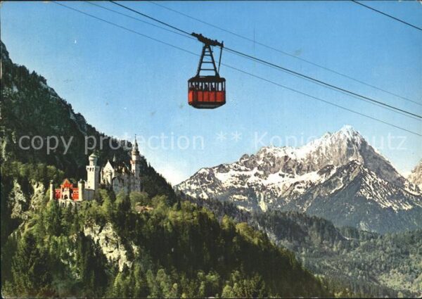 Seilbahn Tegelberg Schwangau Füssen Königsschlos