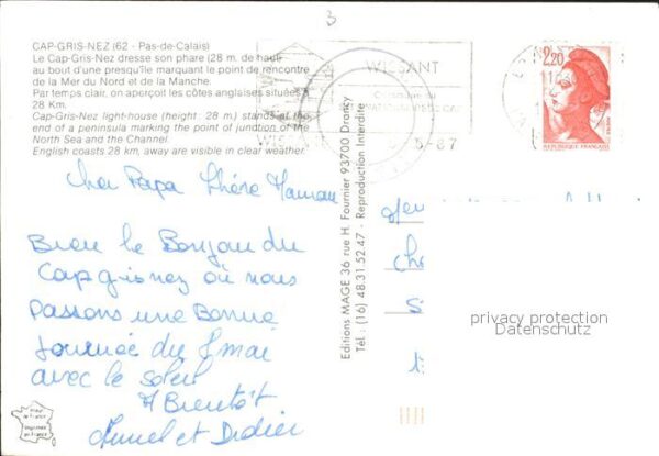 Leuchtturm Lighthouse Cap-Gris-Nez – Bild 2