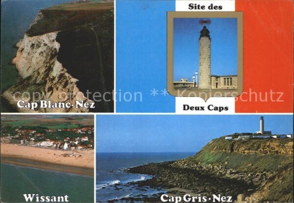 Leuchtturm Lighthouse Cap-Gris-Nez Cap-Blanc-Nez Wissant