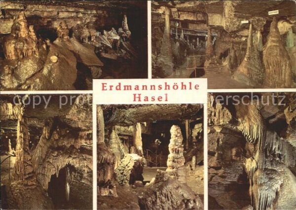 Hoehlen Caves Grottes Erdmannshöhle Hasel Fürstengruft Orgelp