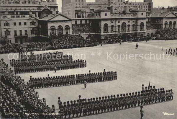 Leibgarde Wache Trooping the Colour Horse Guards Parade