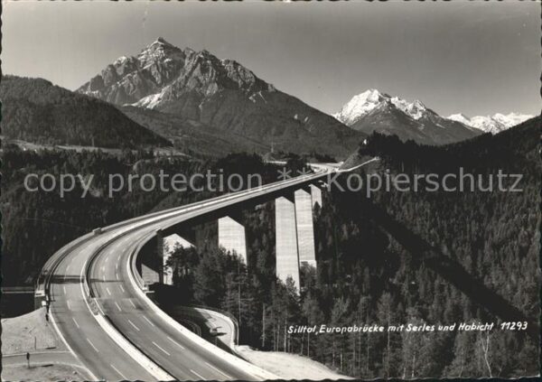 Bruecken Bridges Ponts Europabrücke Silltal Serles Habicht