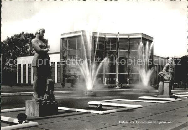 Exposition Internationale Liege 1939 Palais du Commissariat general