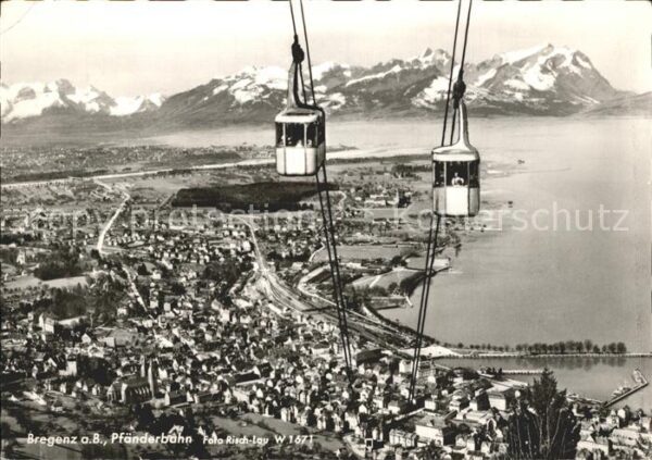 Seilbahn Pfänderbahn Bregenz Bodensee