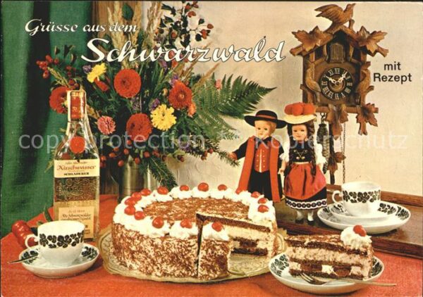 Uhren Kuckucksuhr Rezept Schwarzwälder Kirsch