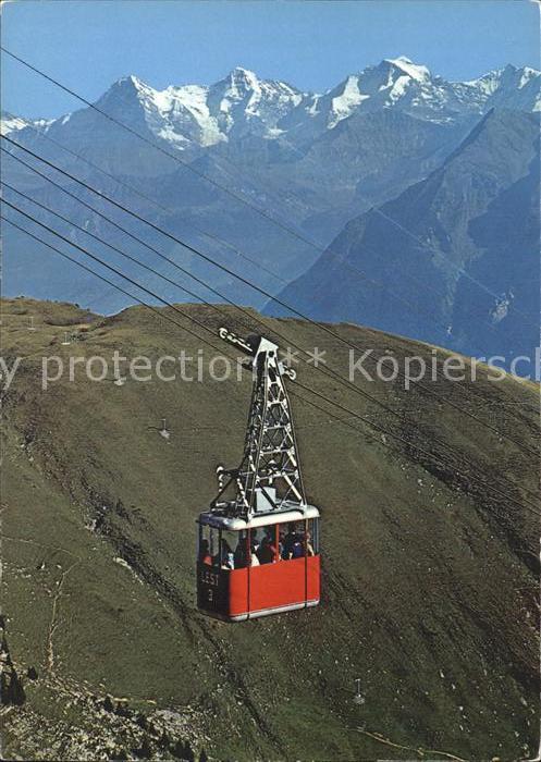 Seilbahn Erlenbach-Stockhorn Simmental Eiger-Mön
