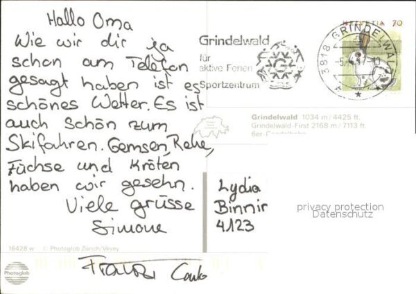 Seilbahn Grindelwald – Bild 2
