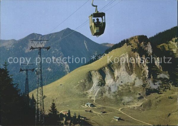 Seilbahn Taubenstein Brecherspitze Shcönfeldalm