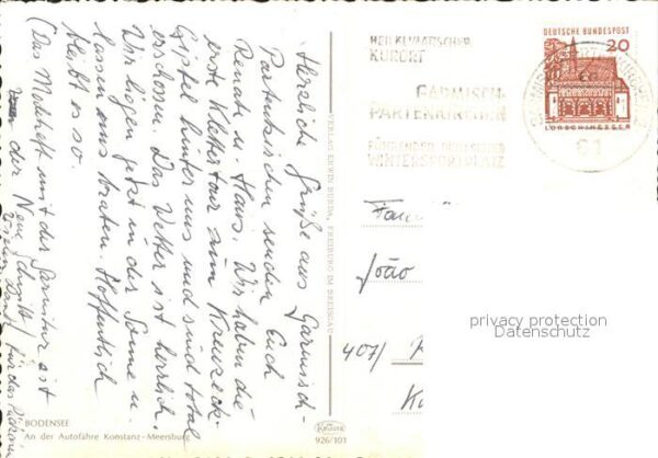 Faehre Ferry Bac Traghetto-- Autofähre Konstanz-Meersburg Bodensee – Bild 2