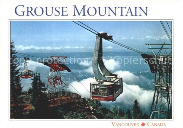 Seilbahn Grouse Mountain Vancouver Canada