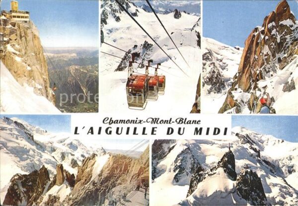 Seilbahn Chamonix-Mont-Blanc Aiguille du Midi