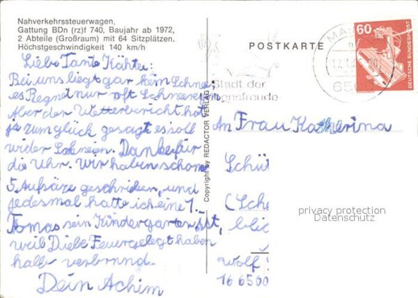 Eisenbahn Nahverkehrssteuerwagen Gattung BDn – Bild 2