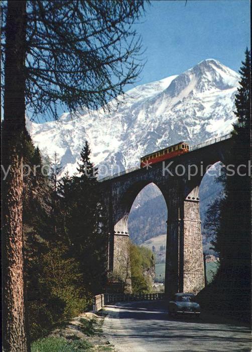Viadukte Viaduc Ste-Marie Maffif du Mont-Blanc Eisenbah