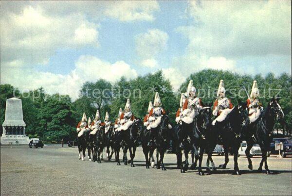 Leibgarde Wache New Queen's Life Guard Horse Guards Lon