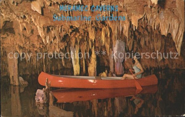 Hoehlen Caves Grottes Meramec Caverns Submarine Gardens Echo