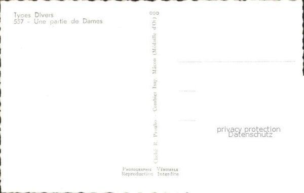 Gesellschaftsspiele Dame Typen Une partie de Dames – Bild 2