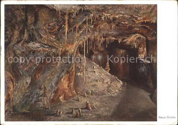 Hoehlen Caves Grottes Feengrotten Saalfeld Thüringen Neue Gro