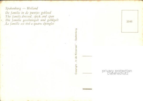 Trachten Holland Spakenburg – Bild 2