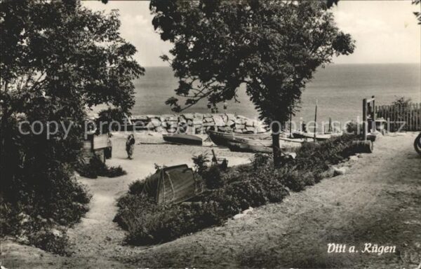 Vitt Weg zum Strand