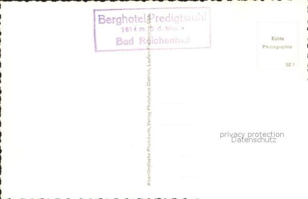Bad Reichenhall Berghotel Predigtstuhl Bergbahn – Bild 2